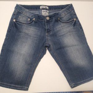 True Bliss denim shorts long